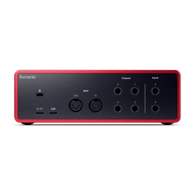 Focusrite Scarlett 4i4 4th Gen - Interfaz de Audio - Blupoint Music